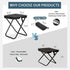 KOKSRY Backpacking 13.5 Camping Stool, Portable Folding Stool, Aluminum Ultralight Stool Suitable for Outdoor Gardening