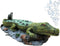 Aquarium Alligator Air Bubbler Decorations - Crocodile Ornament for Aerating Action, Oxygen Bubble Resin Crafts