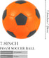 Linkidea Size 4 Foam Soccer Ball, Super Soft Indoor Sponge Ball for Kids Home Soccer Practice or Beginner Play (Orange)