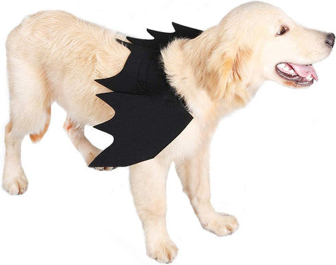 Rypet Dog Bat Costume - Halloween Pet Costume with Bat Wings for Party, M