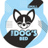 Replacement Outer Cover ONLY for The Dog's Bed, Washable Oxford Fabric, Small 28” x 19” x 4” (Blue with Red Piping USA