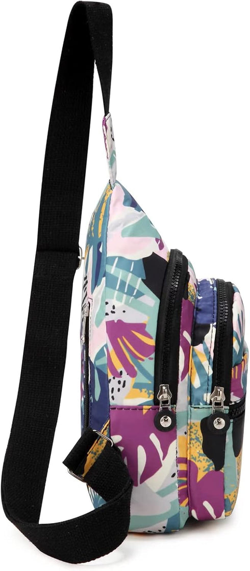 Backpack Daypack EVANCARY Small Sling Bag for Women Men, Sling Chest Crossbody Bag for Travel Outdoor Hiking