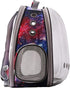 Galaxy Blue Cat Bubble Backpack, Space Capsule with Clear Window for Cats up to 12 Pounds, Airline Approved