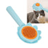 Pet Slicker Brush for Dogs, Cats, Rabbits, Self Cleaning Massage Grooming Brush for Shedding
