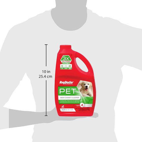 Rug Doctor Triple Action Deep Carpet Cleaner for Pet Stains, Eliminates Odors & Prevents Re-Marking, 48 oz
