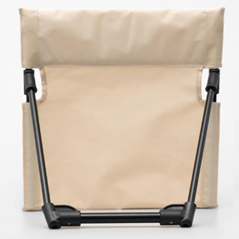 LINASHI Folding Camping Chair with Backrest, Storage Bag Detachable Waterproof Beach Stool Portable Seat Cushion