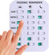 Dog Feeding Reminder, Magnetic or Double-Sided Adhesive Application, Weekdays AM/PM Indicators to Track Feeding