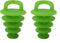 JSP Manufacturing Kayak Scupper Plug - Sit on Top Kayak Hole Plugs in Neon Green/Glow-in-The-Dark