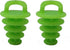 JSP Manufacturing Kayak Scupper Plug - Sit on Top Kayak Hole Plugs in Neon Green/Glow-in-The-Dark