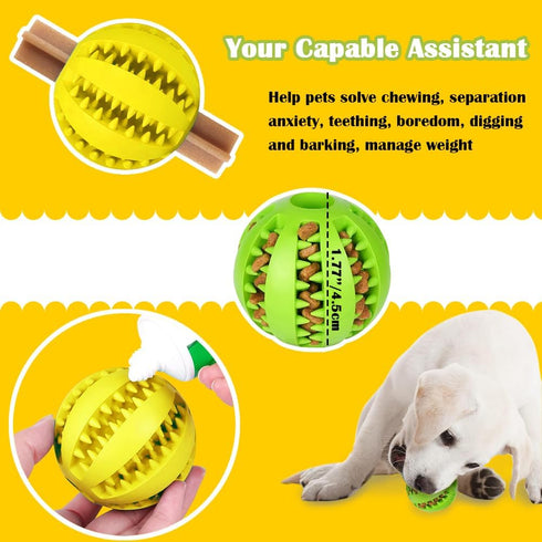 Dog Puzzles, 3 Pack Interactive Snuffle Toys for Dogs, Slow Eating, Natural Foraging Skills, Relieve Boredom