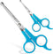BOSHEL Dog Grooming Scissors for Dogs (2 Pc), Razor Sharp Stainless Steel Scissors for Grooming
