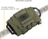 Tactical Military Pouch MOLLE, Rapid First-aid Belt Pouch, Survival Two-piece System Med Roll Carrier