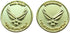 Players Dual Golf Ball Marker - 2 in 1 Military Ball Marker - Perfect Golf Accessories Gift
