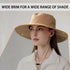 Sun Hat for Women and Men, UPF 50+ Waterproof Wide Brim Fishing Hat with Adjustable UV Protection