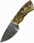 Poshland BC-69 Handmade Damascus Steel Skinner Knife - 5.50 Inches Full Tang