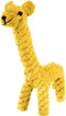 Dog Pet Puppy Chew Toys for Teething - Rope Ball Knot Training Treats for Small Medium Dogs (Giraffe)