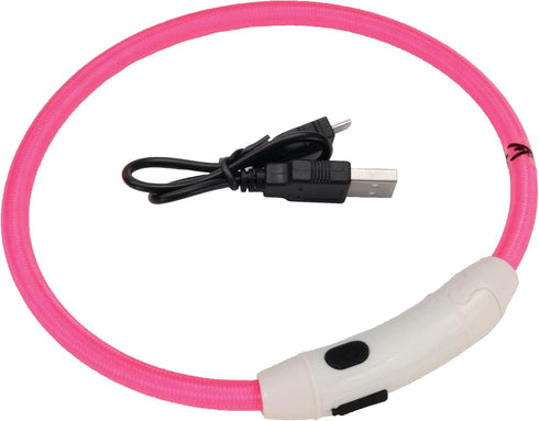 Coastal - USB Light-Up Neck Ring, Pink, 24" by Coastal