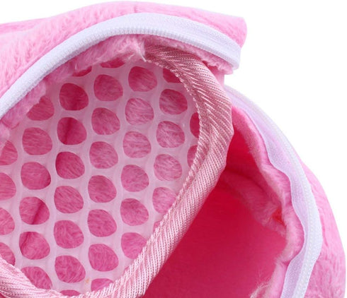 Portable Pet Dog Carrier Bags, Breathable African Hedgehog Hamster Handbags, Puppy Cat Travel Backpack (S Size: 17x12cm)
