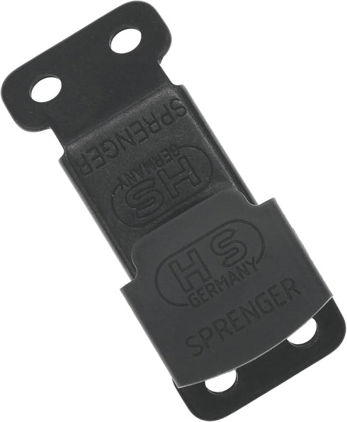 Herm Sprenger Black Stainless Steel ClicLock Buckle for Dog Training Prong Collar for All Dogs