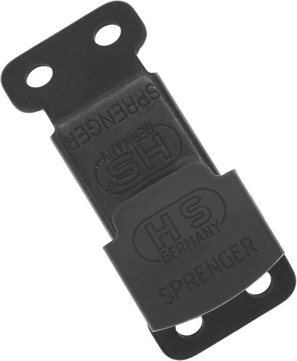 Herm Sprenger Black Stainless Steel ClicLock Buckle for Dog Training Prong Collar for All Dogs