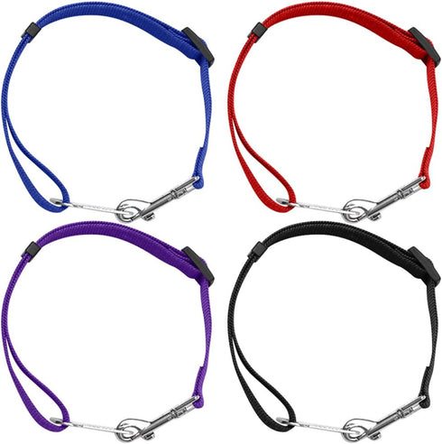 YuCool Dog Seat Belt, 4 Piece Set Adjustable Nylon Car Safety Harness for Dogs, Heavy Duty & Elastic