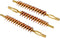 Tipton Best Gun Bore Brush 3-Pack Bronze Bristles for Removing Fouling and