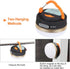 LED Camping Lantern, Rechargeable Portable Tent Light, 300LM, 3 Light Modes, Electric Lantern for Camping, Hiking
