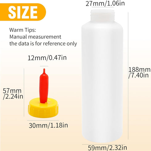 ZUDKSUY 6-Pack 400ml Set Goat & Lamb Feeding Bottles with Soft Nipples, Kid Livestock Nursing Kit for Baby Goats
