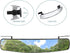 Golf Cart Rear View Mirror, 16.5 Inch Extra Wide Panoramic Fit for EZGO, Yamaha, Club Car