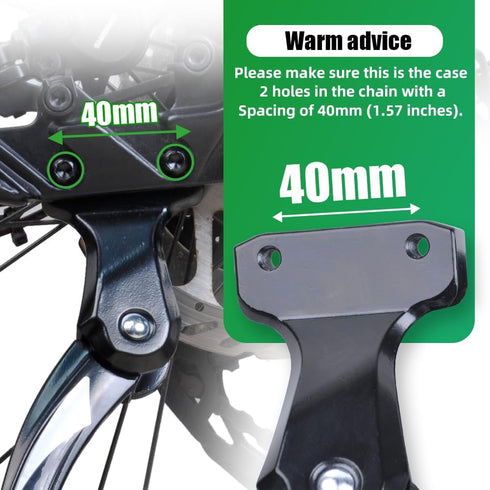 RBRL Bike Kickstand, Aluminium Alloy Adjustable Bicycle Stand for 24''-29'' Mountain Bike/Road Bike