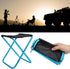 SALUTUY Folding Stool, Easy to Carry Portable Folding Chair Collapsible for Barbecue