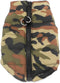SMALLLEE_LUCKY_STORE New Soft Padded Vest Harness for Small Dogs - Green Camouflage, Model: BFL049-Green-L, L(Chest
