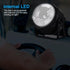 Kodrily 3.4 2.9 2.4IN Car Compass Marine Dash Mount, LED Boat Compasses with Adjustable Mounting Bracket, Outdoor