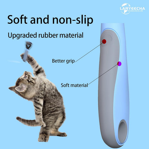 Self Cleaning Slicker Brush for Cats & Dogs, 2 Sided Deshedding Grooming Brush, Puppy Brush for Shedding, Blue