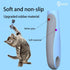 Self Cleaning Slicker Brush for Cats & Dogs, 2 Sided Deshedding Grooming Brush, Puppy Brush for Shedding, Blue