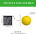 QEOCP 16 54 Pack Foam Golf Practice Balls or Soft Limited Flight Golf Balls, Perfect for Indoor and Backyard Swing