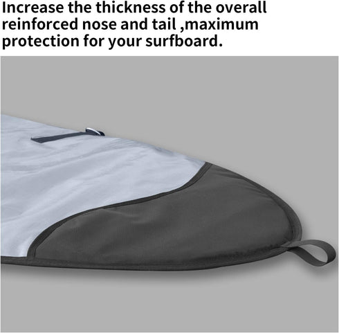 Travel,5'0"-9'10" UCEDER Surfboard Cover and Surfboard Storage Bag for Outdoor Surfboard Bag,Maximum Protection