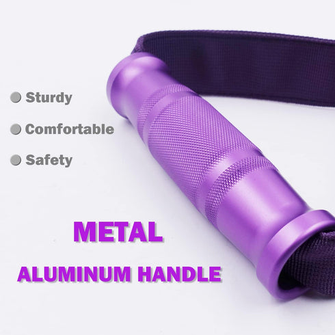 J Bryant Fitness Metal Gym Handles for Cable Machine Attachment, Heavy Duty Aluminum Alloy Handle Grips for Resistance