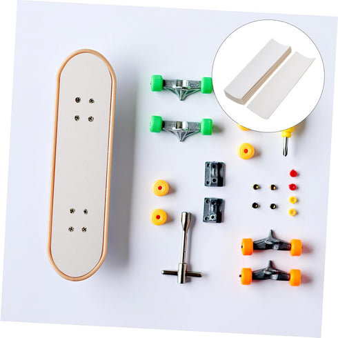 10pcs Set Foam Grip Tape for Fingerboards Non-Skid Stickers for Skateboarding Accessories Easy Peel Stick