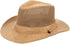 Unisex Fishing Hats Wide Brim Straw Panama Hat Fedora Beach Sun Hat UPF50+