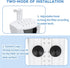 Aquarium Power Filter (3.5W), Silent Low-Water Filter for Small Fish Tank, Reptile Tank Up to 15 Gallon (White)