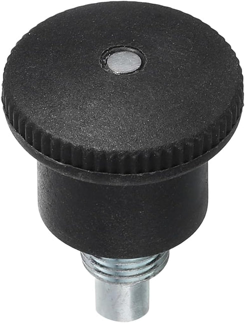 uxcell M10 Adjustment Pull Pin Spring Knob Replacement Parts for Home Fitness Exercise Bike, Black, 1 Pcs