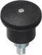 uxcell M10 Adjustment Pull Pin Spring Knob Replacement Parts for Home Fitness Exercise Bike, Black, 1 Pcs