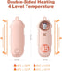 Portable Hand Warmer Electric Power Bank 10000mAh, Rechargeable with 4 Heat Levels, USB Handwarmer for Outdoors