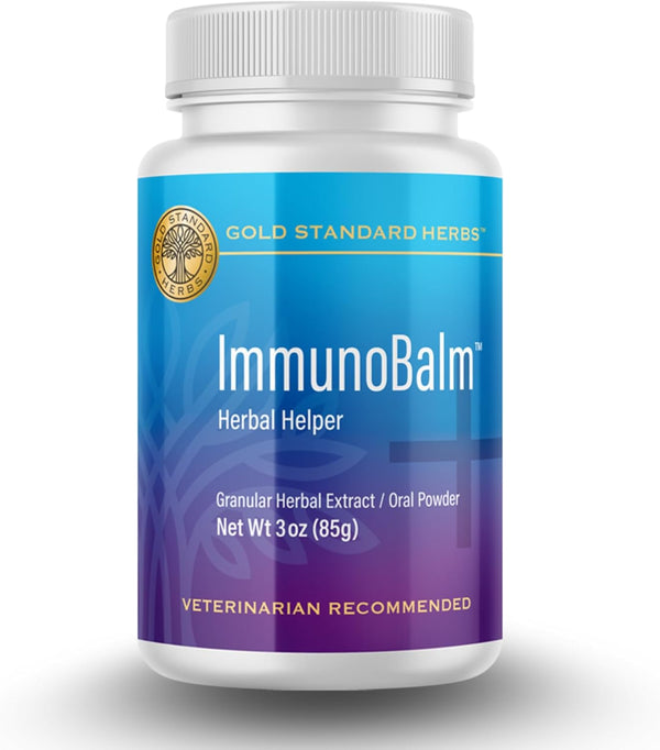 Gold Standard Herbs ImmunoBalm Itch and Inflammation Relief for Dogs by , All Natural Granular