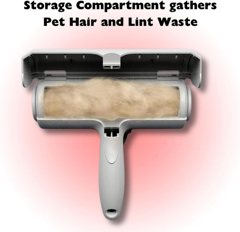 PET HAIR REMOVER - Reusable Dog and Cat Hair Remover for Couch, Carpet, Car Seats, Bedding, Upgraded Lint Roller Tool