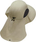 UPF 50+ Foldable Sun Hats Wide Brim with Large Neck Flap for Men Women UV Protection Gardening Fishing Beach Hat