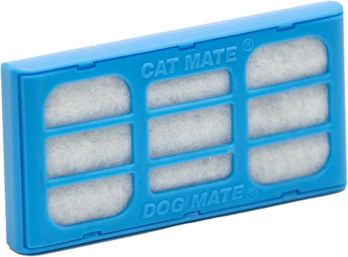Cat Mate 6-Pack Replacement Fountain Filter Cartridges, Compatible with Cat Mate / Dog Mate Fountains