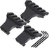 LONSEL 45 Picatinny Offset Rail Mount, 3 4 5 Slots 45 Degree Offset