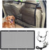 Car Dog Barrier Net, Auto Protection Fence Net Backseat Mesh Pet Barrier for Most Cars, Trucks, SUVs